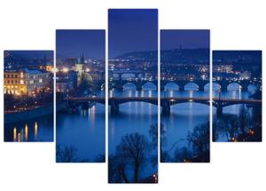 Slika praških mostova (150x105 cm)