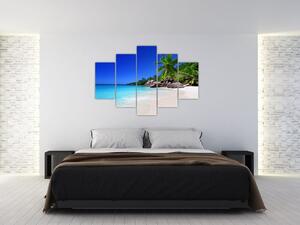 Slika plaže na otoku Praslin (150x105 cm)