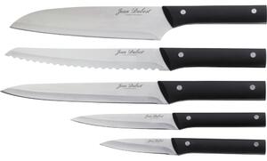 Set od 5 noževa od nehrđajućeg čelika s držačem Jean Dubost Crazy Blanc