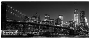 Slika Brooklynskog mosta u New Yorku (120x50 cm)