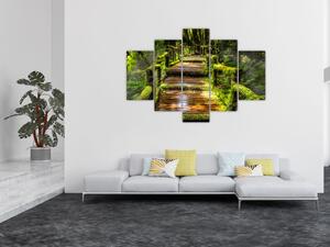 Slika stepenica u prašumi (150x105 cm)