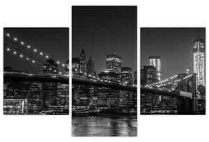 Slika Brooklynskog mosta u New Yorku (90x60 cm)