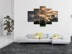 Slika oblaka i šume (150x105 cm)