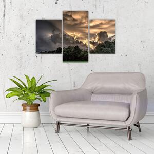 Slika oblaka i šume (90x60 cm)