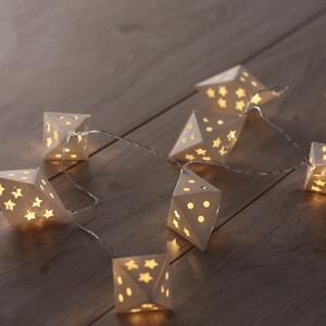 LED svijetleća girlanda DecoKing Richi, 10 svjećica, duljina 1,65 m
