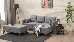 Atelier Del Sofa Kutna garnitura BELLA CORNER 2 desna, siva, Bella Corner Sofa Right 2