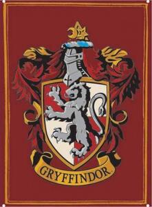 Metalni znak Harry Potter - Gryffindor, (15 x 21 cm)