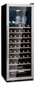 Klarstein Vinamour 46 Uno, vinoteka, 1 zona, 155 l / 46 fl., 4-18 °C, nehrđajući čelik