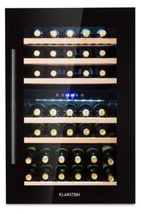 Klarstein Vinsider 35 Onyx Edition, ugradbena vinoteka, klasa energetske učinkovitosti G