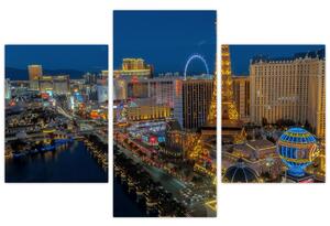 Slika noćni Las Vegas (90x60 cm)