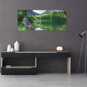 Slika jezera u Tatrama (120x50 cm)