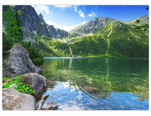 Slika jezera u Tatrama (70x50 cm)