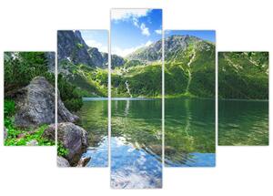 Slika jezera u Tatrama (150x105 cm)