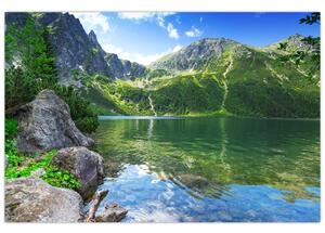 Slika jezera u Tatrama (90x60 cm)