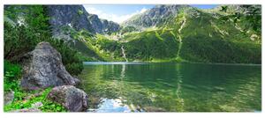 Slika jezera u Tatrama (120x50 cm)