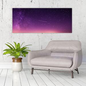 Slika neba sa zvijezdom padalicom (120x50 cm)