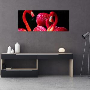 Slika crvenih flaminga (120x50 cm)