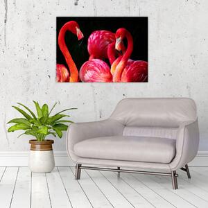 Slika crvenih flaminga (70x50 cm)