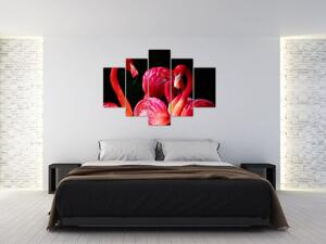 Slika crvenih flaminga (150x105 cm)