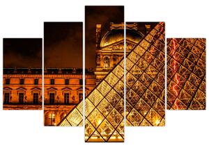 Slika Louvrea u Parizu (150x105 cm)