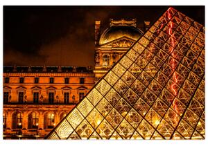 Slika Louvrea u Parizu (90x60 cm)