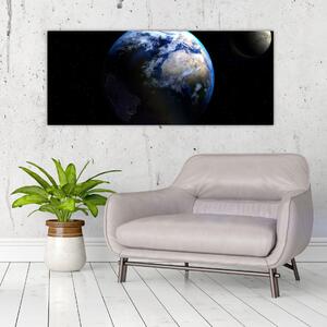 Slika planete Zemlje (120x50 cm)
