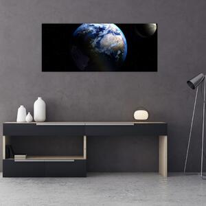 Slika planete Zemlje (120x50 cm)