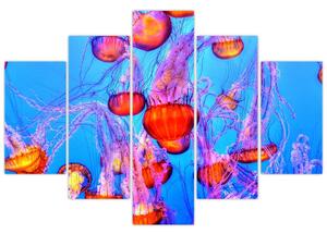 Slika meduza u moru (150x105 cm)