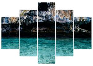 Slika vode i stijena (150x105 cm)