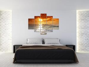 Slika zalaska sunca na Korzici (150x105 cm)