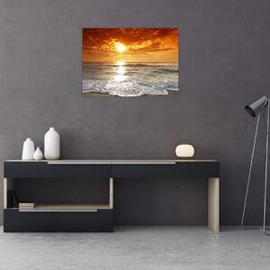 Slika zalaska sunca na Korzici (70x50 cm)