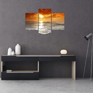 Slika zalaska sunca na Korzici (90x60 cm)
