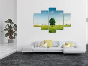 Slika drveta na livadi (150x105 cm)
