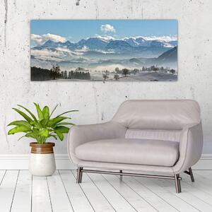 Slika snježnih planina (120x50 cm)