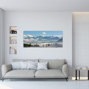 Slika snježnih planina (120x50 cm)