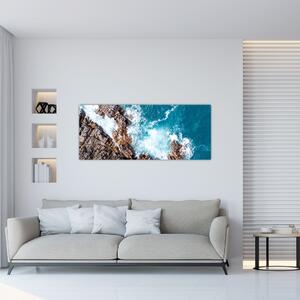 Slika stijena i mora (120x50 cm)