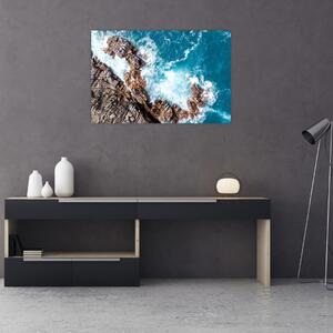 Slika stijena i mora (90x60 cm)