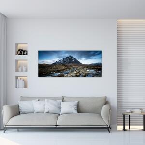 Slika planine i rijeke (120x50 cm)