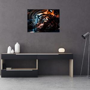 Slika ležećeg tigra (70x50 cm)