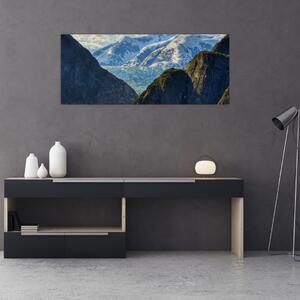 Slika krajolika s planinama (120x50 cm)