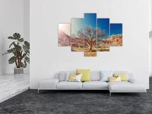 Slika stabla u pustinji (150x105 cm)