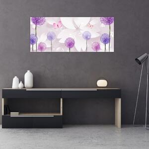 Slika - Na rijeci cvijeća (120x50 cm)