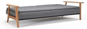Kauč DUBLEXO SOFA BED s rukonaslonima-Svjetlo siva