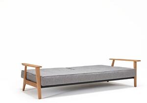 Kauč SPLITBACK SOFA BED s rukonaslonima -Svjetlo plava