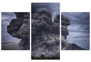 Slika - Erupcija vulkana (90x60 cm)