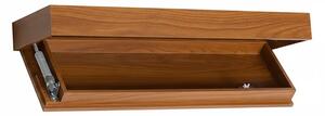 Floatshelf™ Zidna Polica S Tajnim Pretincem (53 X 17,5 X 5 Cm), Smeđa