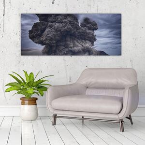 Slika - Erupcija vulkana (120x50 cm)