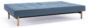 Kauč SPLITBACK SOFA BED sa svjetlo drvenim nogicama-Svjetlo plava