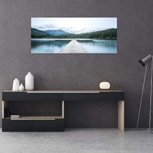 Slika - Pogled s mola (120x50 cm)