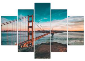 Slika - Zlatna vrata, San Francisco (150x105 cm)